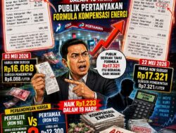 Harga Keekonomian Pertalite Naik Dari Rp 16.088 Jadi Rp 17.321 Dalam 19 Hari,Publik Pertanyakan Formula Kompensasi Energi