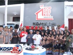 Dandim 0808/Blitar Hadiri Launching Koperasi Desa Kelurahan Merah Putih,Dukung Penguatan Ekonomi Desa