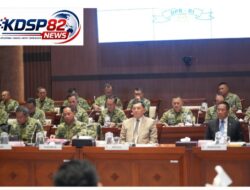 Menhan RI Hadiri Rapat Komisi 1 DPR RI,Bahas Geopolitik Global Dan Pengiriman Pasukan TNI Di Timur Tengah