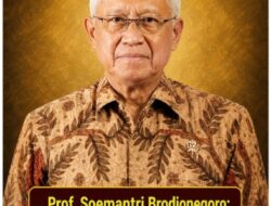 Prof Soemantri Brodjonegoro: Ilmuwan Genius,Rektor UI Termuda,Tokoh Sentral Pencetak Generasi Emas Republik