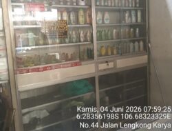 Berkedok Toko Kosmetik Diduga Jadi Sarang Peredaran Obat Keras Tramadol Dan Eximer,Warga Geram Minta APH Bergerak Cepat