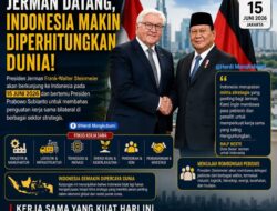 Jerman Datang,Indonesia Makin Diperhitungkan Dunia