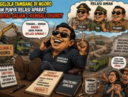 Pengelola Tambang Di Ngoro Klaim Punya Relasi Aparat,Aktivis Galian C Kembali Di Sorot