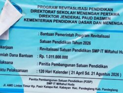 Program Revitalisasi Sekolah Tahun 2025-2026 Ugal-Ugalan,P3B Minta Kejagung Segera Mengusut Dugaan Tindak Pidana Korupsi Di Kemendikdasmen
