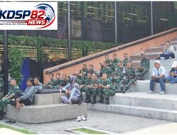 Pererat Kebersamaan TNI Dengan Rakyat,Korem 072/Pamungkas Nobar Bersama Masyarakat