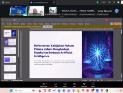 Deepfake AI Kian Mengancam,Webinar Nasional Mimbar Hukum Indonesia Kupas Tuntas Pertanggungjawaban Pidananya Di Indonesia