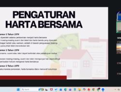 Webinar Nasional Mimbar Hukum Indonesia: Perjanjian Kawin Jadi Kunci Perlindungan Harta Dalam Perkawinan Campuran