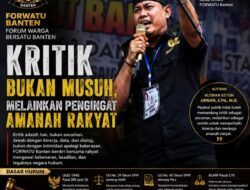 Save UUN: FORWATU Lapor Polda Banten Dan Siapkan Aksi Massa Besar Tuntut Ketua DPRD Lebak Mundur