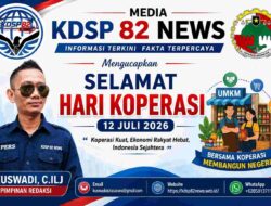 Hari Koperasi Nasional 2026: Redaksi Dorong Penguatan Ekonomi Kerakyatan Berbasis Digital