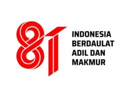 Logo HUT Ke-81 RI Resmi Diluncurkan,Karya Desainer Padang Raih Suara Terbanyak