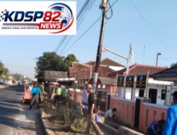 Realisasikan Gerakan JLS Karawang,Pemdes Cikalong Gelar Aksi Gotong Royong Dan Persiapan Lomba Kebersihan