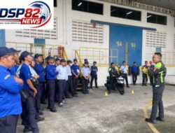 Polantas Menyapa,Satlantas Polres Karawang Lakukan Sosialisasi Safety Riding Kepada Karyawan PT Dunlop