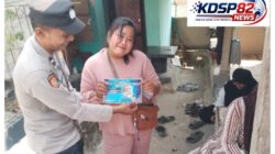 Polisi Di Pangkalan Laksanakan Sosialisasi Pengaduan Cepat Propam Polri Kepada Masyarakat Warga Kampung Krajan