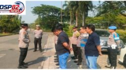 Kapolsek Klari Pimpin Apel Pengamanan Penilaian Aset Jaminan Group Texmaco Di PT Asia Pasific Fiber