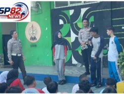 Lakukan Binluh MPLS,Satlantas Polres Karawang Laksanakan Police Goes To School Kepada Siswa/i SMKS Bhineka Karawang