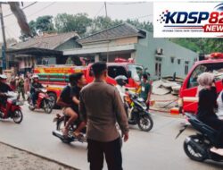 Aksi Anggota Polsek Pangkalan,Gerak Cepat Tangani Kebakaran Rumah Di Kampung Pakapuran