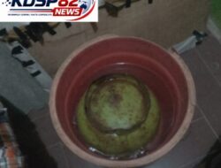 Tabung Gas Elpiji 3 Kg Bocor Di Ratu Jaya-Depok,Warga Sigap Cegah Ledakan