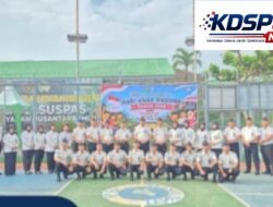 Kalapas Muara Beliti Gelar Upacara Hari Peringatan Anak Nasional,Menuju masa Depan Indonesia Emas 2045
