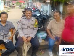 Tingkatkan Pelayanan Dan Pendekatan Kepada Masyarakat,Bhabinkamtibmas Polsek Klari Sapa Warga
