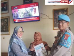 Polsek Banyusari Melaksanakan Giat Sosialisasi QR Barcode Ke Masyarakat Pengaduan Ke Divisi Propam Polri Bidpropam Polda Jabar