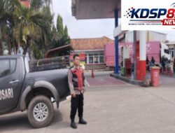 Kunjungi SPBU Gempol Patroli Perekat Polsek Banyusari Di Siang Hari