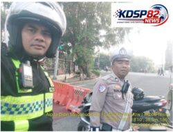 Pelayanan Prima Satlantas Polres Karawang Melalui Rekayasa Arulin Saat Warga Nikmati Car Free Day