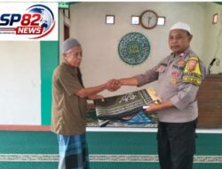 Marbot Masjid Desa Anggadita Terim Kasih Sarana Kontak Dari Polsek Klari