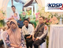 Wujud Hadirnya Polisi Ditengah Masyarakat,Bhabinkamtibmas Polsek Tegalwaru Giat Sambang Acara Pernikahan Warga Ciputri
