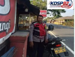Prekat Polsek Banyusari Giat Patroli Jalan Raya Antisipasi Kejahatan