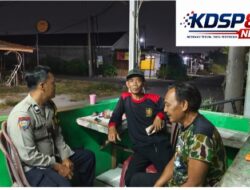 Bhabinkamtibmas Des Blendung Ronda Malam Bersama Warga Perumahan