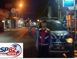 Prekat Polsek Banyusari Giat Patroli Jalan Raya Antisipasi Kejahatan