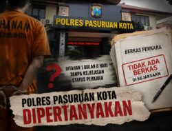 Mantan Kades AH Pernah Di Tahan 1 Bulan 6 Hari,Publik Pertanyakan Kelanjutan Perkaranya Di Polres Pasuruan Kota
