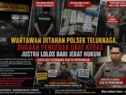 Wartawan Ditahan Polsek Teluknaga, Dugaan Pengedar Obat Keras Justru Lolos Dari Jerat Hukum, Kpolsek Teluknaga Siap di Propamkan