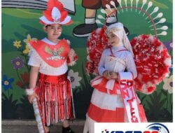 Karnaval SDN 1 Tempuran, Aletta Jadi Peri Sendok Haki Jadi Pangeran Garuda