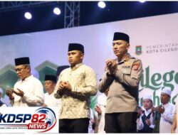 Kapolres Cilegon Hadiri Cilegon Bersholawat,Perkuat Semangat Persatuan dan Kebersamaan