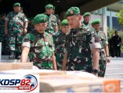 Pangdam IV/Diponegoro Pimpin Pemberangkatan Bantuan Kemanusiaan Untuk Korban Gempa NTT
