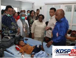 Wamendagri Ribka Haluk Turun Langsung Tinjau Penanganan Dugaan Keracunan MBG Di Kabupaten Jayapura